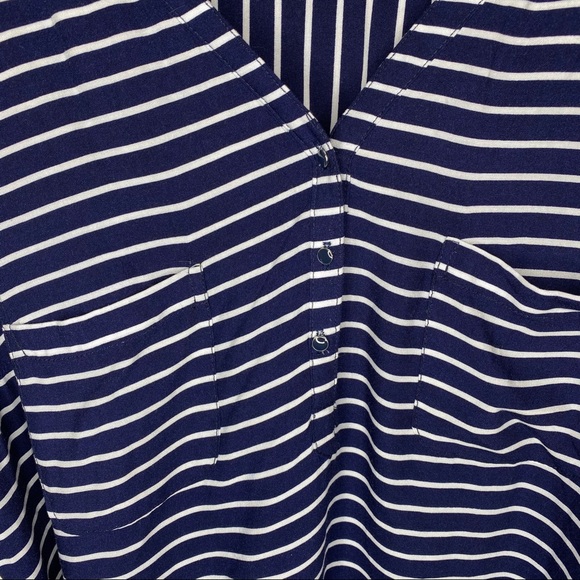 🎉HOST PICK!! Motherhood Maternity Striped Blouse - Picture 4 of 4